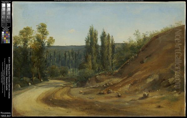 Road in the Jura - view 1