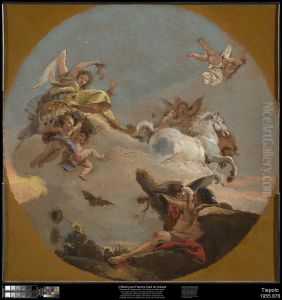 The Chariot of Aurora by Giovanni Battista Tiepolo