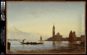 The Grand Canal, Venice (Gondola before San Giorgio)