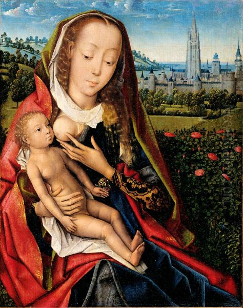 Virgin and Child in a Landscape - view 1