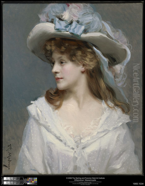Woman in White - view 1
