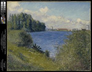 The Seine at Argenteuil by Gustave Caillebotte