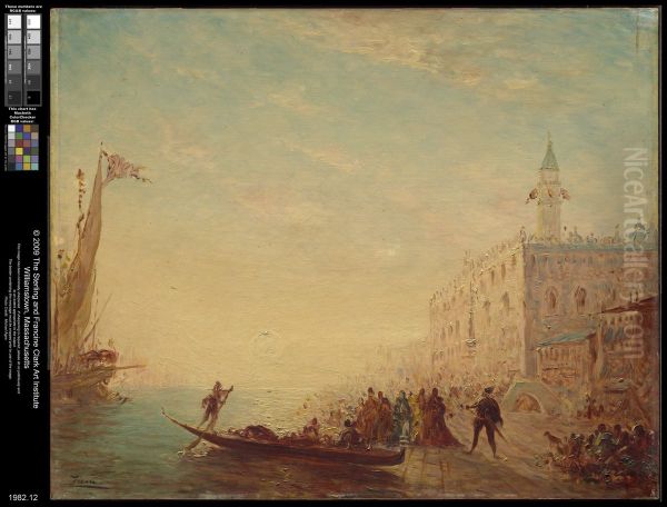 Riva degli Schiavoni, Sunset - view 1