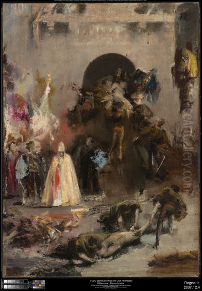 Scene from the Spanish Inquisition - view 1