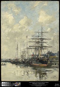 Deauville, the Boat Basin