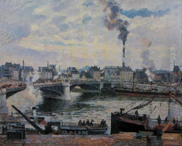Le Grand-Pont, Rouen - view 1