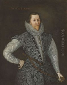Portrait of a gentleman, traditionally identified as a member of the Pepys family Portrait of a gentleman, traditionally identified as a member of the Pepys family