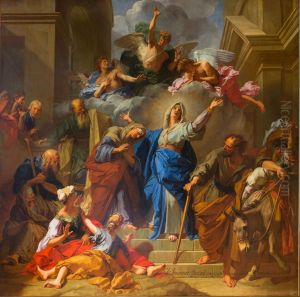 La Visitation de la Vierge (Le Magnificat) by Jean Jouvenet