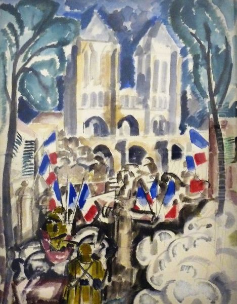 Noyon, 1917 - view 1