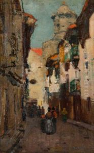Fuenterrabia (formerly known as 'Spanish Town') by William York MacGregor