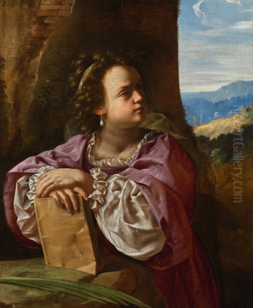 A Female Saint and Martyr (St. Catherine of Alexandria?) - view 1