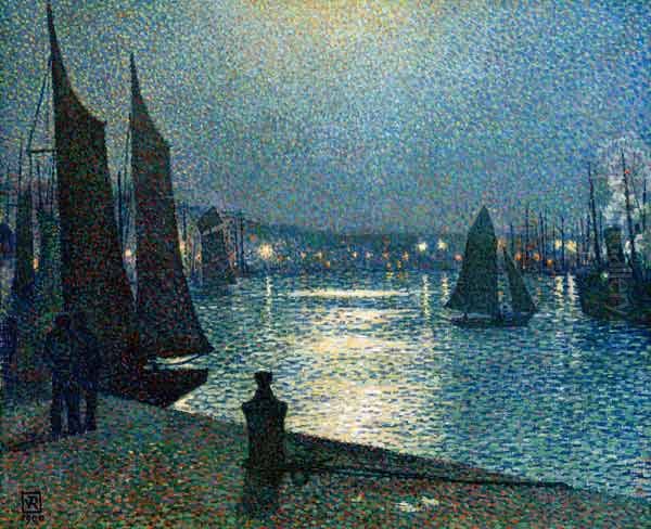 Moon night in Boulogne - view 1