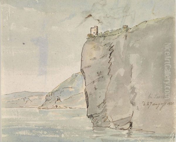 Coastal Landscape near Sorrento - view 1