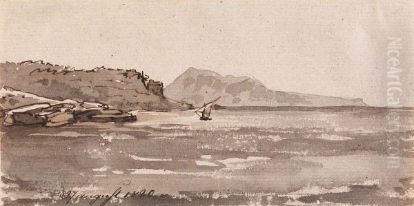 Coastal landscape near Sorrento - view 1