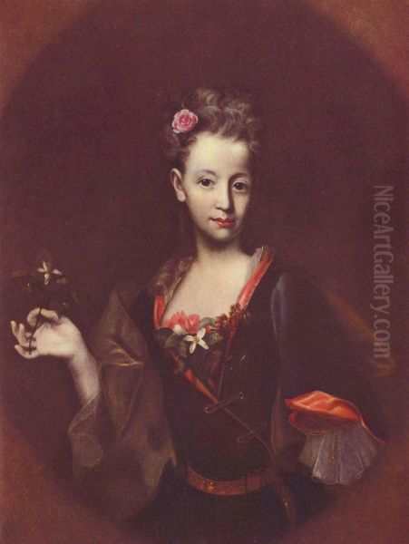 Portrait of Hedwig Franciska Wussin - view 1