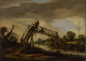 Landscape with bridge Landscape with bridge