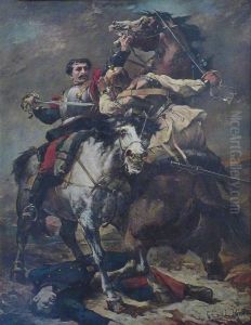 Halte la ! by Alfred Philippe Roll