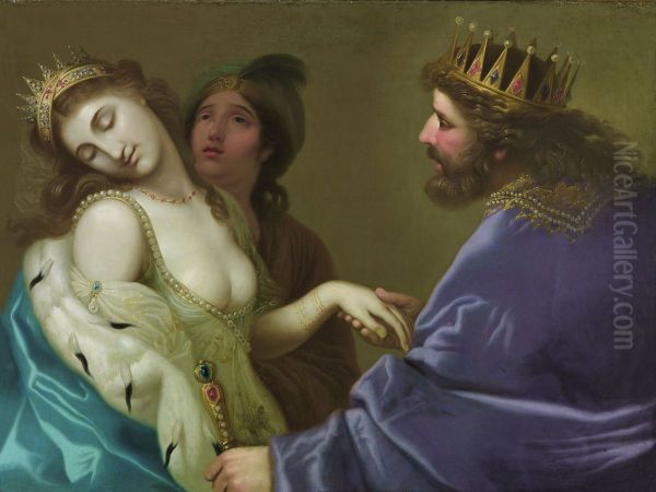 Esther before Ahasuerus - view 1