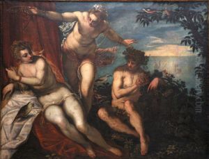 Bacchus, Ariadne and Venus by Domenico Tintoretto