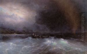 The survivors by Ivan Aivazovsky