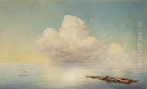 Clouds Over a Calm Sea by Ivan Aivazovsky