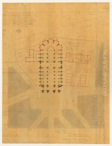Projet d'achevement de la cathedrale de Nantes et de construction des sacristies et d'un eveche (1853) by Theodore Nau