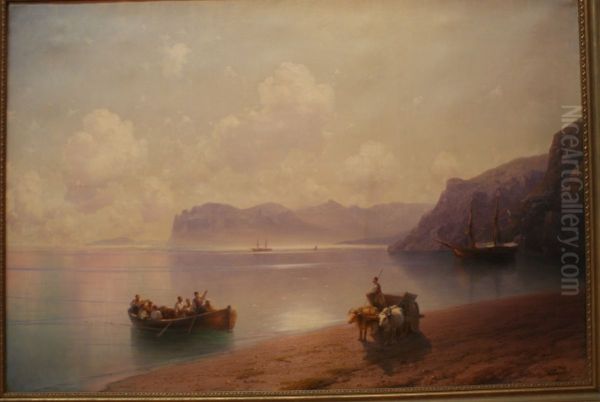 Morning on the sea - view 1