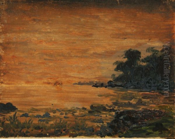 Oil Sketch of Florida - view 1