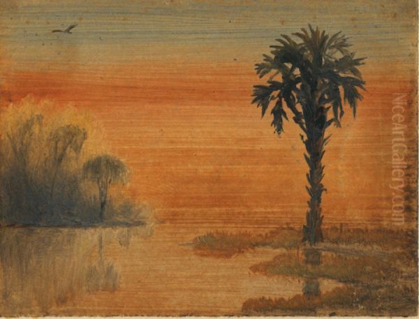 Oil Sketch of Florida - view 1