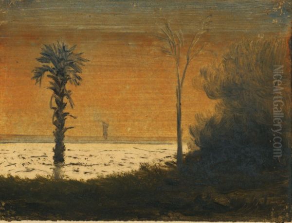 Oil Sketch of Florida - view 1