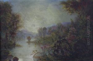 Trees by a River. by Vanderbilt Museum of Art