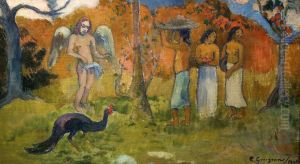 Groupe avec un ange