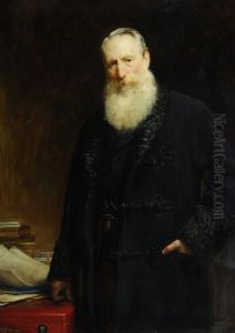 The Right Honourable Anthony John Mundella (1825-1897), MP by Arthur Stockdale Cope