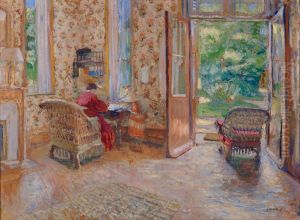 Entrance to the city by Jean-Edouard Vuillard
