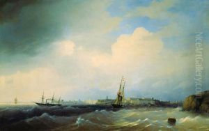 Sveaborg by Ivan Aivazovsky