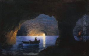 Azure Grotto, Naples by Ivan Aivazovsky