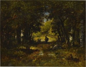 CHEMIN MARECAGEUX by Narcisse Virgilio Diaz