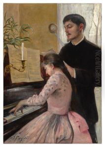 THE PIANO LESSON by unknown