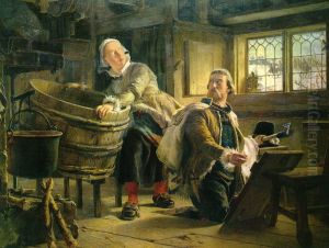 Gustav Vasa och Tomt Margit by Johan Fredrik Hockert
