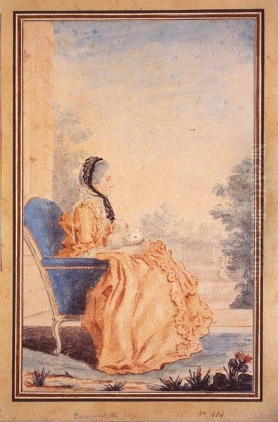 Portrait de Madame du Deffand - view 1
