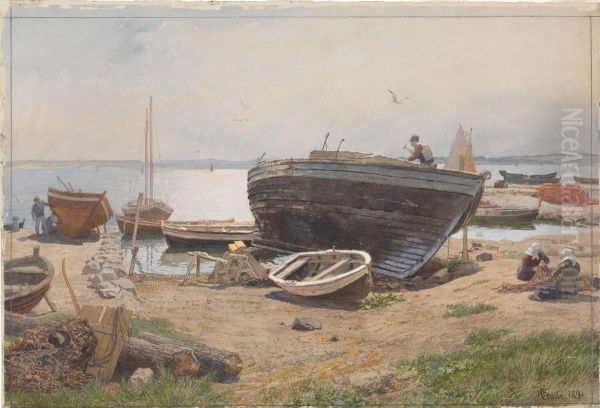 A Harbour on the Baltic Sea - view 1