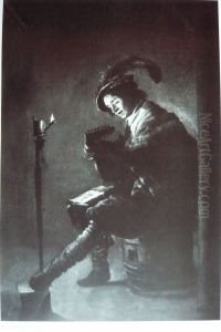 Lute Player by Lamplight by Judith Leyster
