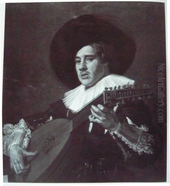 Portrait of a Lutanist - view 1