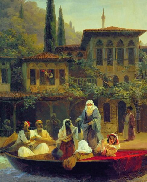 Boat Ride by Kumkapi in Constantinople - view 1