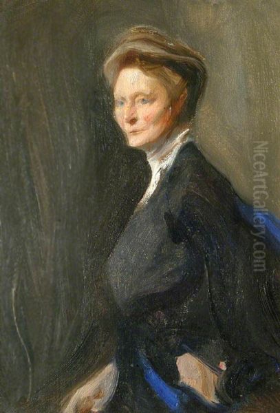 Sketch for 'Dame Emily Penrose (1858-1942)' - view 1