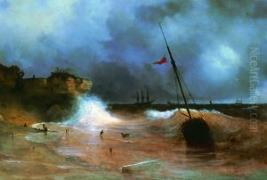 End of Storm by Ivan Aivazovsky
