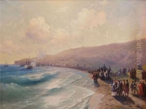 Arrival of Catherine II in Feodosia