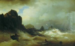 Shipwreck by Ivan Aivazovsky