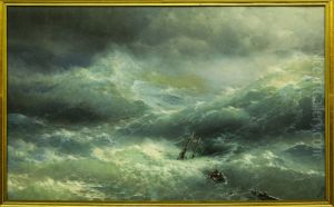 The Wave (The Billow) by Ivan Aivazovsky