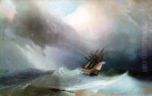 Storm by Ivan Aivazovsky